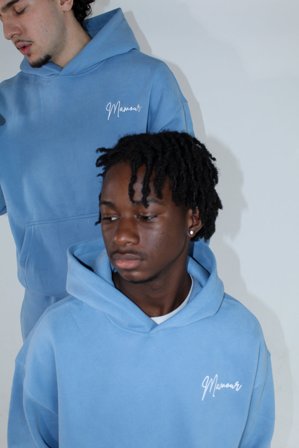 Sky Blue Pullover Hoodie