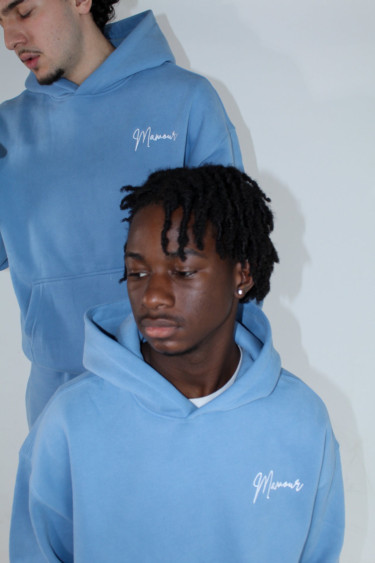 Sky Blue Pullover Hoodie