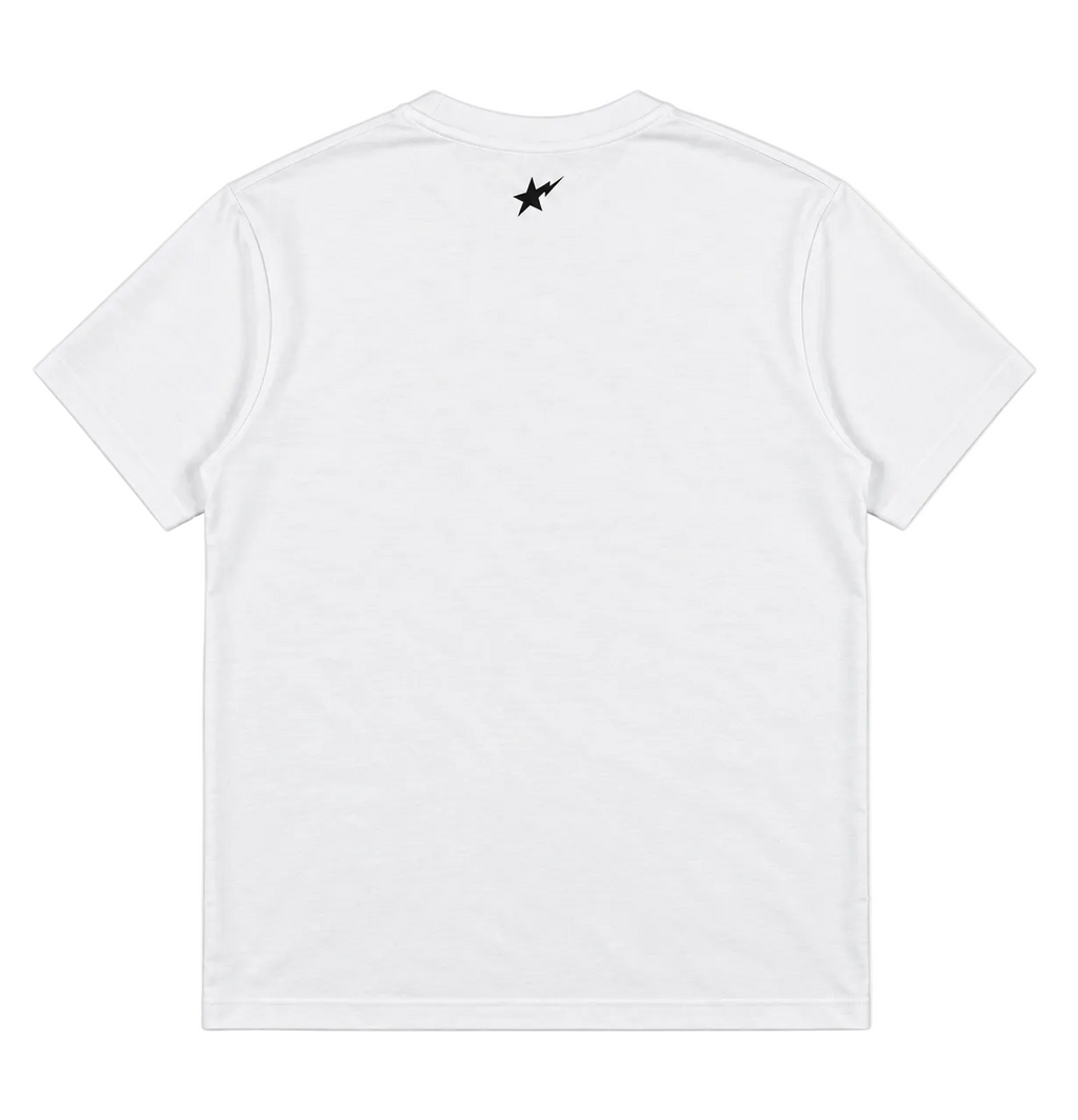 MAMOUR OVERSIZED WHITE TURBAN TEE