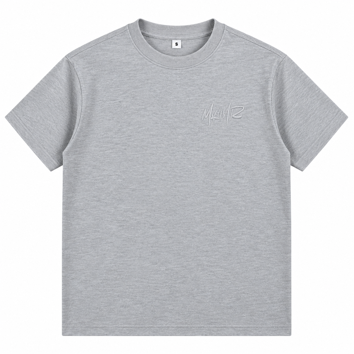 MAMOUR OVERSIZED GREY TEE