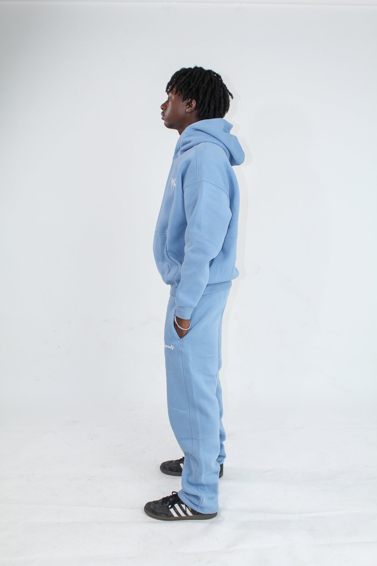 Sky Blue Pullover Hoodie