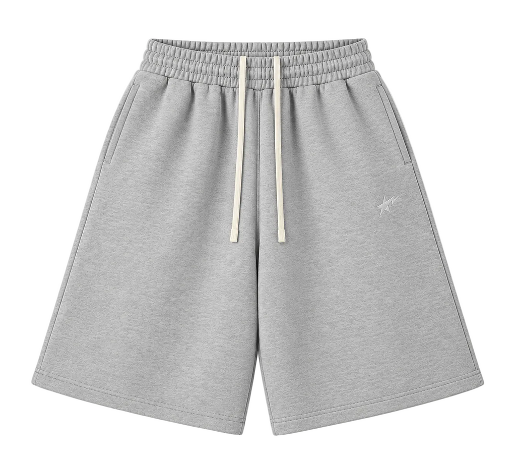 MAMOUR GREY 3/4 SHORTS