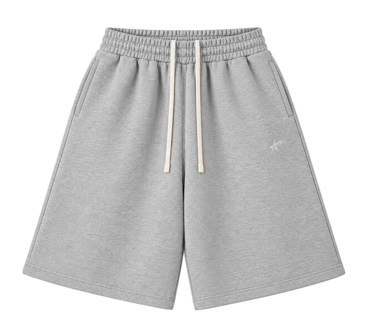 MAMOUR GREY 3/4 SHORTS