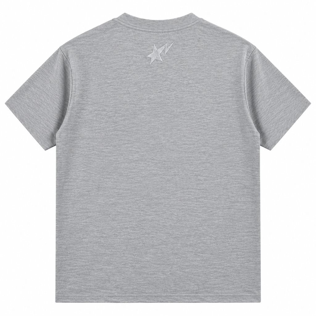 MAMOUR OVERSIZED GREY TEE
