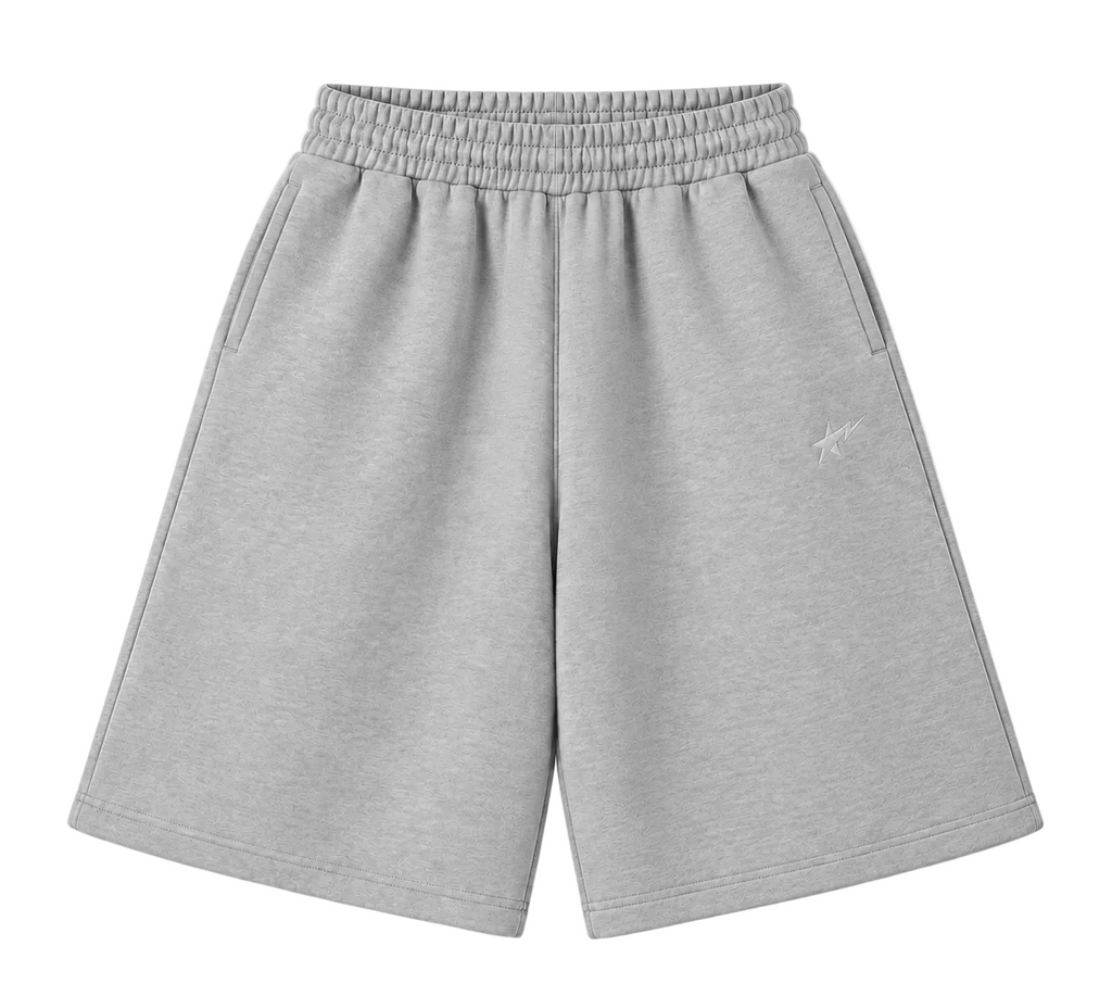 MAMOUR GREY 3/4 SHORTS