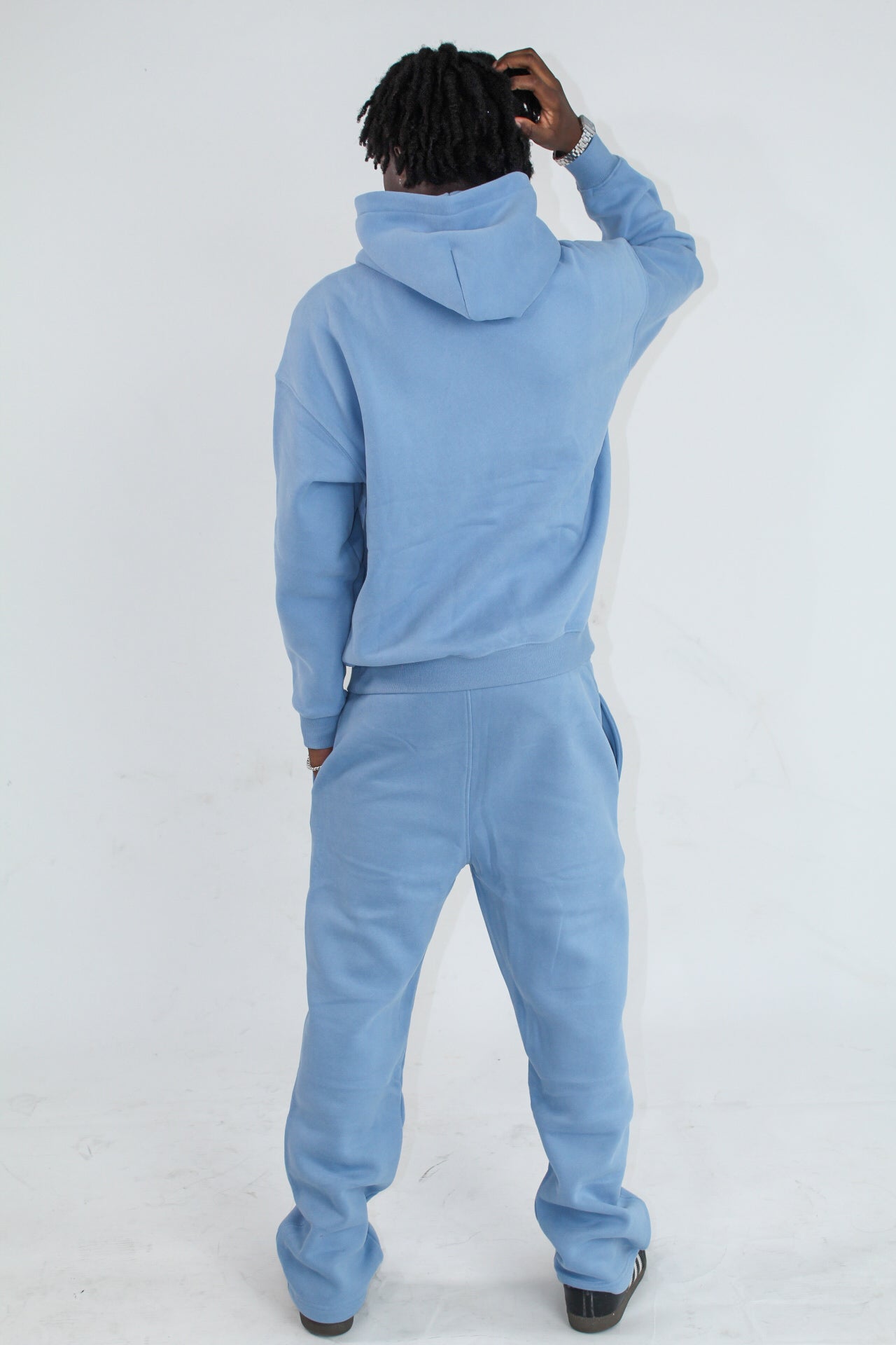 Sky Blue Pullover Hoodie