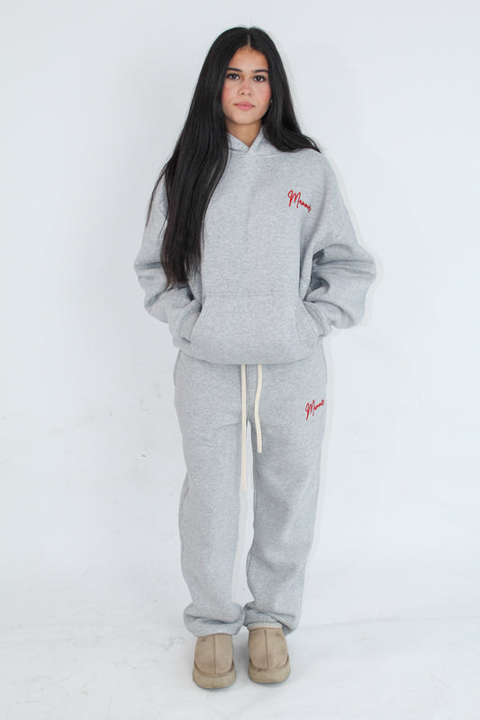 Ash Grey Pullover Hoodie