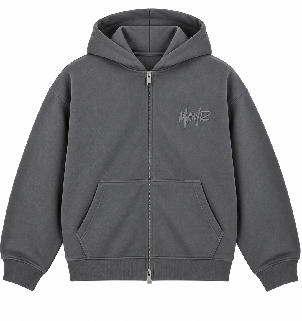 MAMOUR TAUPE ZIP-UP