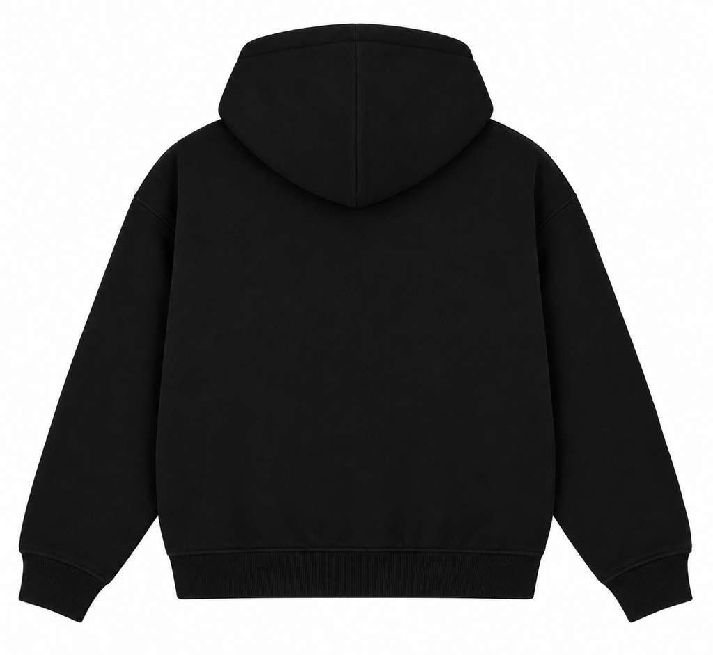 MAMOUR BLACK ZIP-UP