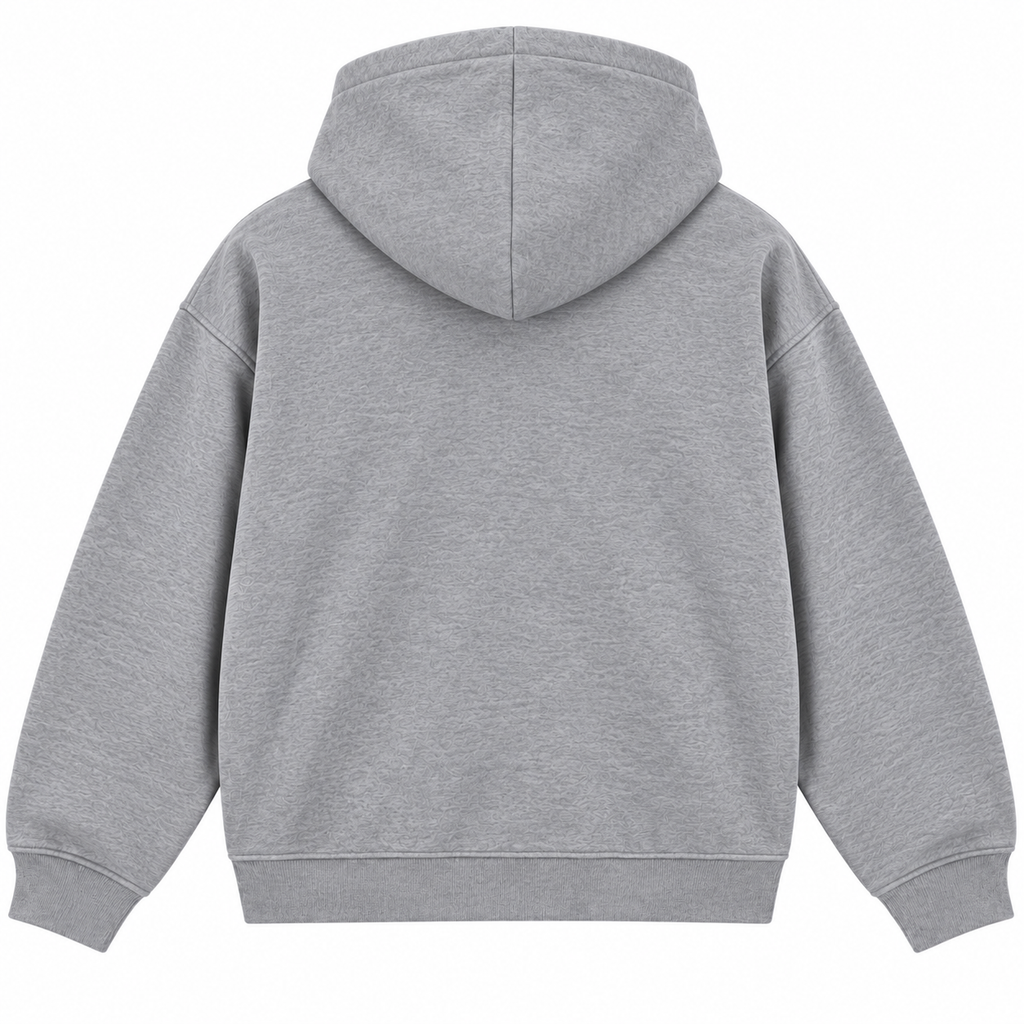 MAMOUR GREY ZIP-UP