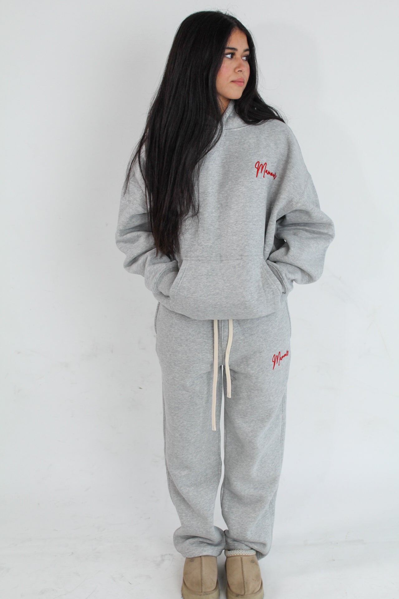 Ash Grey Pullover Hoodie