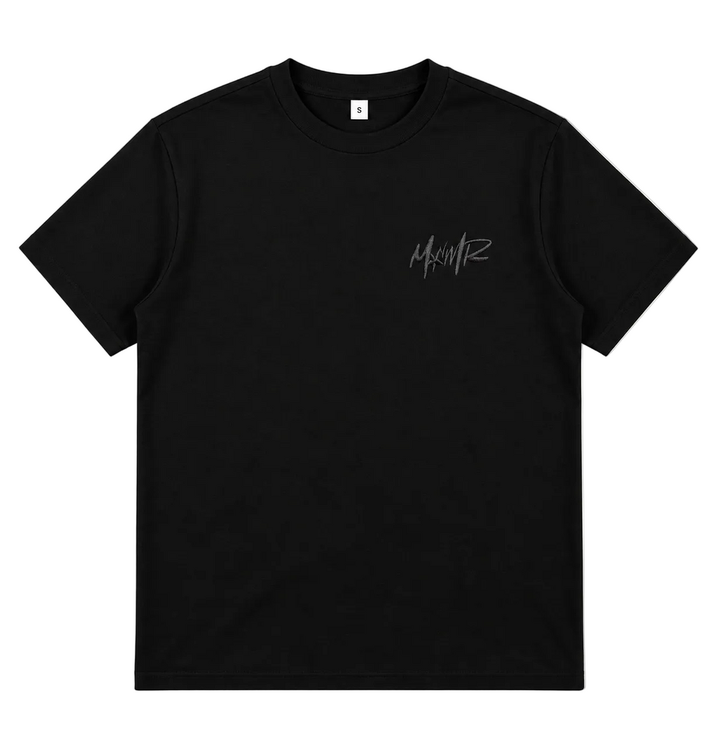MAMOUR OVERSIZED BLACK TEE
