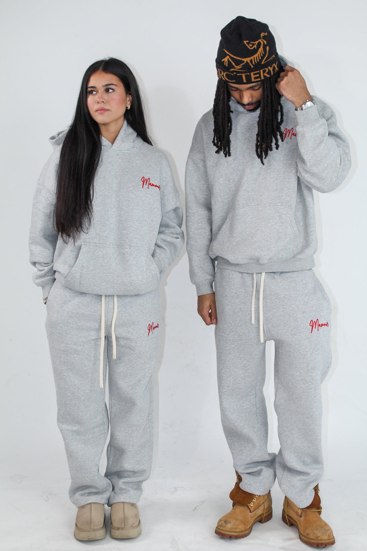 Ash Grey Pullover Hoodie