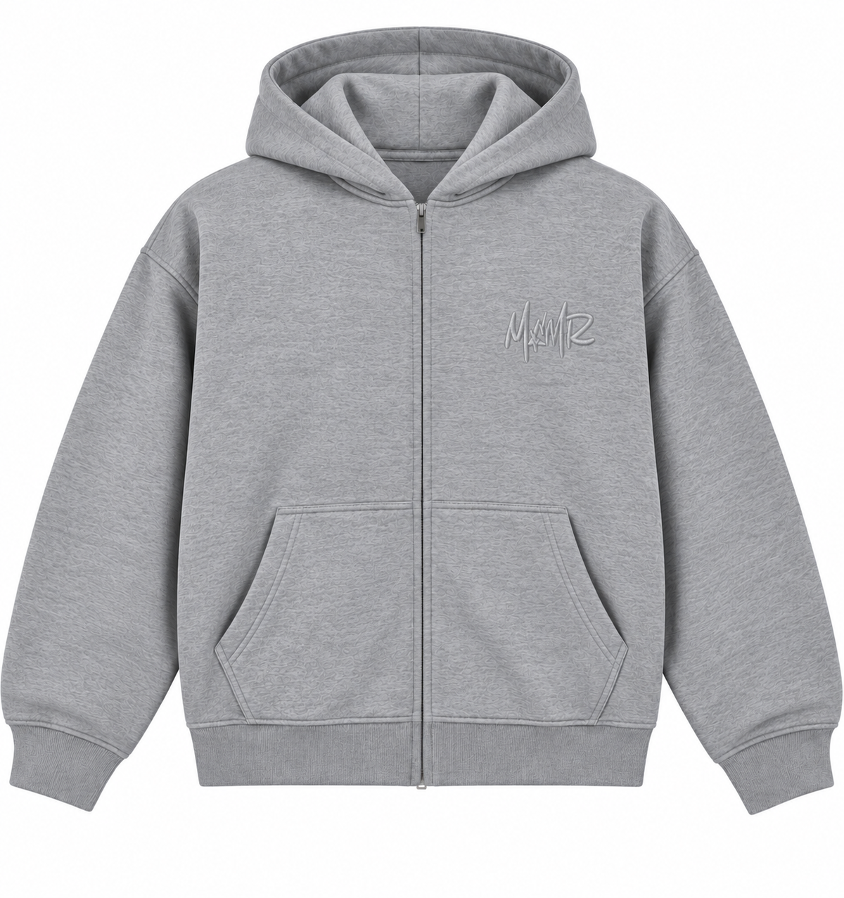 MAMOUR GREY ZIP-UP